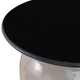 EV21896-02#22" Bahia Tall Art Table W/marble Top, White