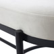 EV21924#48" Kinross Cream Velvet Bench