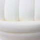 EV21925-01#19" Machar Cream Velvet Knot Stool