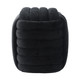 EV21925-03#19" Machar Black Velvet Knot Stool