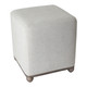 EV21927#18" Pharlain Square Stool With Wood Feet