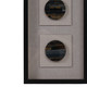 EV21963#12x28 Lionne Tigers Eye Shadowbox Art 