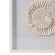 EV21968#S/2 20x20 Atlantic Shell Shadowbox Art