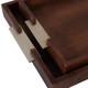 EV21943#S/2 20/17" Doncaster Brown Wood Trays