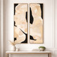 EV70445#S/2, 22x70" Croydon Handpainted Wall Art 