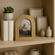 21973#4x6" Arches Photo Frame, Gold