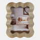 21974-01#5x7" Squiggle Photo Frame, Gold