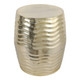 EV21984#19" Watford Gold Wavy Drum Table