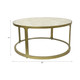 EV51408#40" Surrey Selenite Top Coffee Table