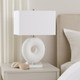 EV51435#31" Nataly Quartz Resin Table Lamp