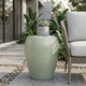 EV21992#15x18 Kaunas Green Garden Stool 