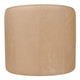 EV22011#30" Krestlin Taupe Top Grain Leather And Wood Swiv