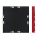 EV22053#S/6 14x14 Majesta Plaster Wall Decor, Red