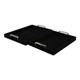 EV22095#S/2 17/20" Rayne Black Suede Trays