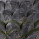 22140#30x13" Rustic Artichoke Statue With Moss, Grey