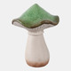 22143#16x12" Garden Mushroom, Green/grey