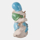 22144#15x14" Stacked Snails With Colored Shells, Ivory M