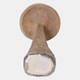22145#32x17" Mushroom With Wood Grain, Brown 