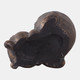 22148#17x12" Feet In The Air Hippo, Bronze