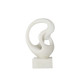 EV22154#16" Cowley Quartz Resin Statuary, White
