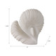 EV22160#14" Evanston Quartz Resin Shell Statuary, White