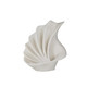 EV22161#16" Laramie Quartz Resin Shell Statuary, White
