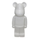 22180#12" Deco Bear Figure, White