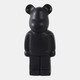 22180-01#12" Deco Bear Figure, Black
