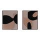 EV70457#S/4 16x20 Upton Suede Wall Art