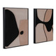 EV70457#S/4 16x20 Upton Suede Wall Art