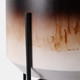 22209-03#S/2 19/23" Ombre Metal Planters On Stands, Brown K