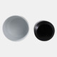 22209-04#S/2 19/23" Brush Strokes Metal Planters On Stands,