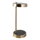 EV22228#24" Chandler Black And Gold Cocktail Table