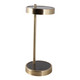 EV22228#24" Chandler Black And Gold Cocktail Table