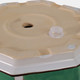 22236-02#S/2 10/12 Bird & Flower Chinoiserie Planters,green