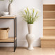 EV22223-01#24" Gila Small Oversized Cream Vase