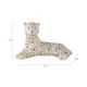 15878-02#10x6" Leopard Lying Down, White/gold