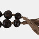 22174#60" Terracotta  Varied Size Bead Garland, Brown