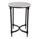 EV22271-01#20" Winslow Marble Top Accent Table