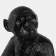 51339#20" Monkey With Lightbulb Table Lamp, Black