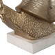 EV22248#10" Amelia Snail Statuary, Gold