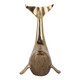 EV22284#12" Bruswick Whale Statuary, Gold