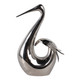 EV22285#11" Bowling Swan Statuary, Silver