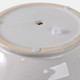 22311#S/2 8/11" Ruffle Edge Planter, Ivory