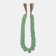 20796-04#38" Cylinder 1.25" Resin Beaded Garland, Green