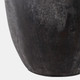 22358-03#12x9" Terracotta Vase, Black