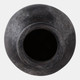 22358-03#12x9" Terracotta Vase, Black