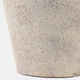 22359#24x11" Terracotta Floor Vase, White