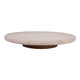 EV22366#Gedor Small Marble Lazy Susan Tray