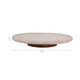 EV22366#Gedor Small Marble Lazy Susan Tray